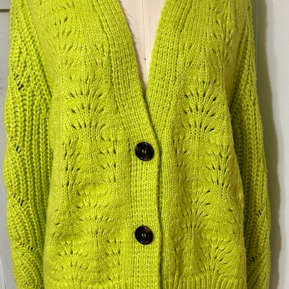 Lime Green Women's Sweater